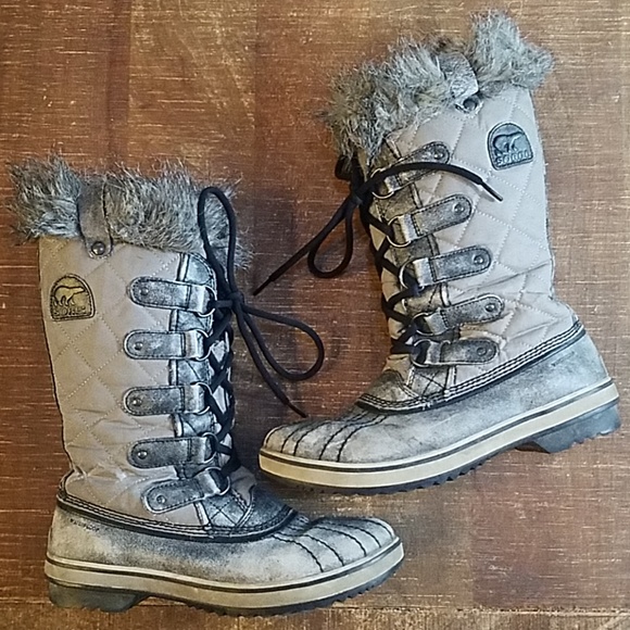 Sorel Shoes - Sorel Tofino Distressed Kettle Black/Grey 7.5